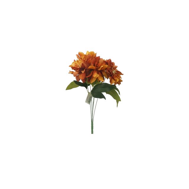 Buquê de Dália Luxo Laranja X5