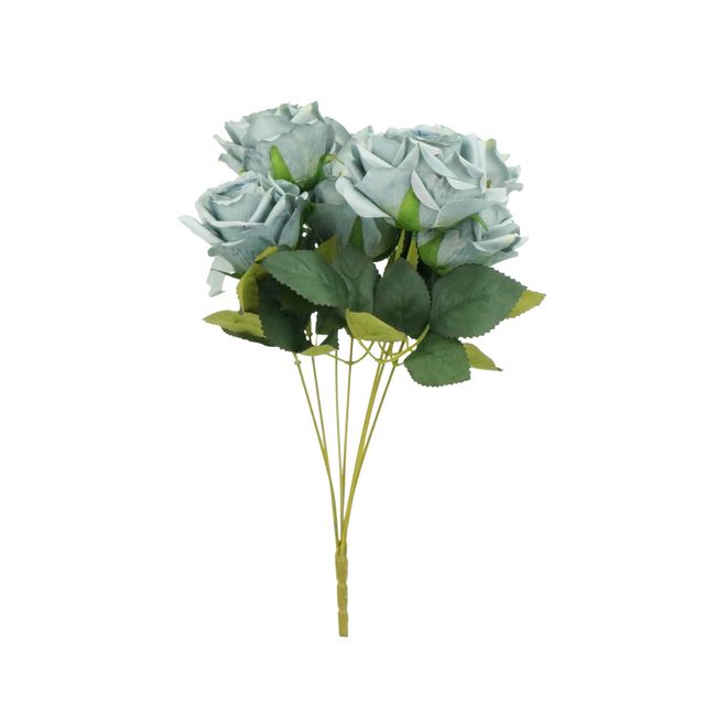 Buquê de Rosa Azul Claro Buquê de Rosa Azul Claro