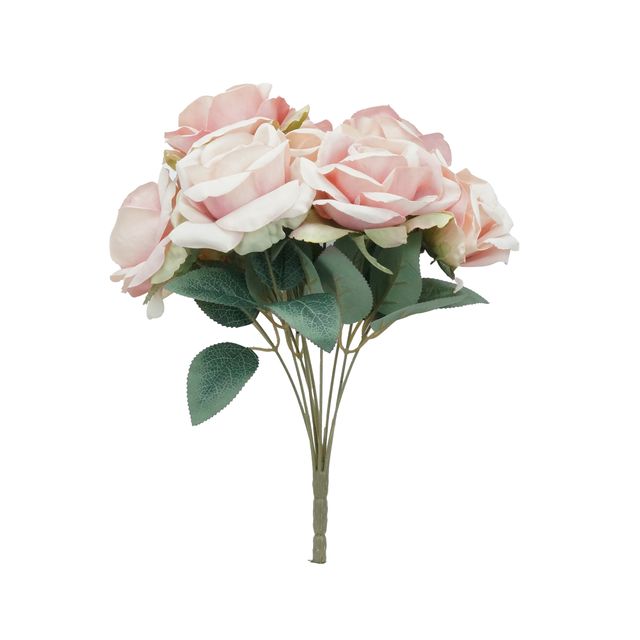 Buquê de Rosa Claro 38cm Buquê de Rosa Claro 38cm