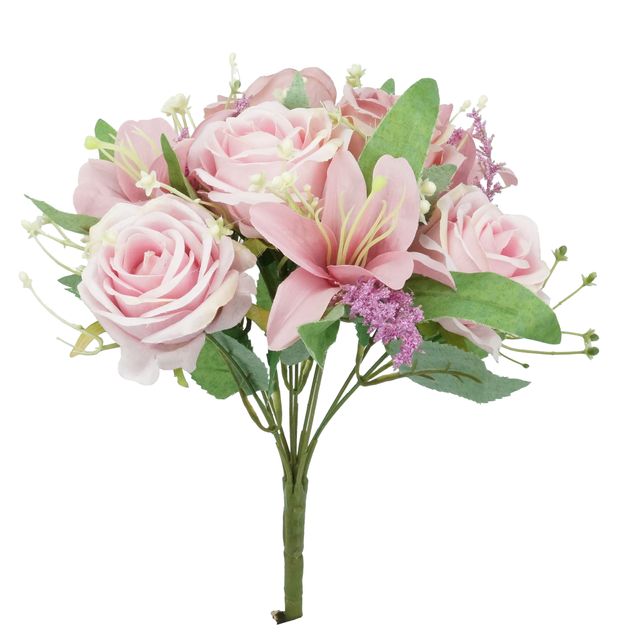 Buquê de Rosa Com Lírio Buquê de Rosa Com Lírio