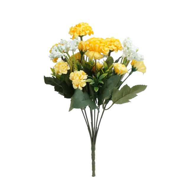 Mini Buquê de Hortência Amarela