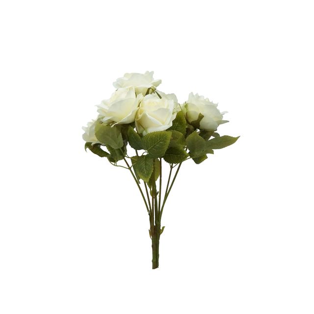 Buquê de Rosa Branca 40cm Buquê de Rosa Branca 40cm
