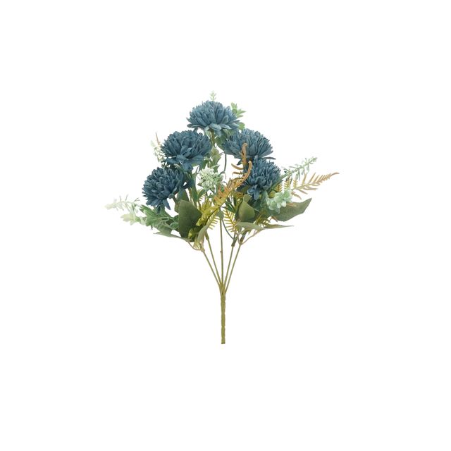 Buquê de Crisântemo Azul 30cm Buquê de Crisântemo Azul 30cm