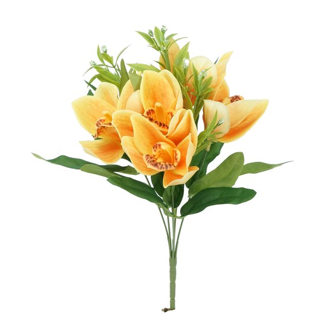 Buquê de Orquídea Laranja