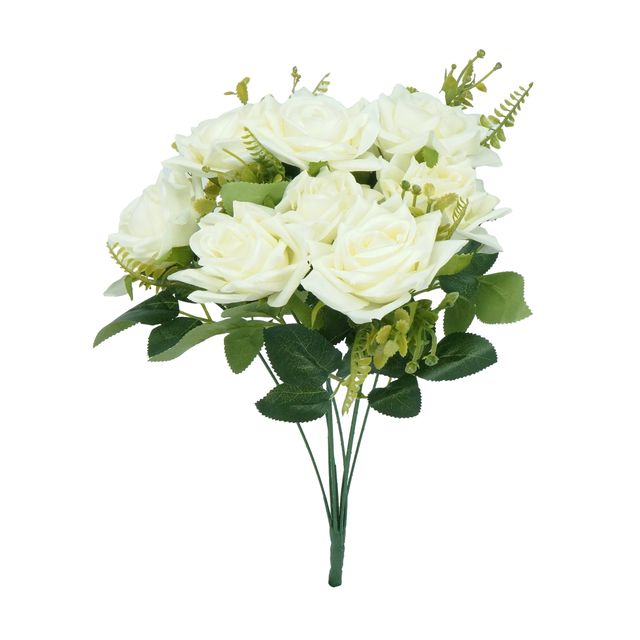Buquê de Rosas Branca 40cm Buquê de Rosas Branca 40cm