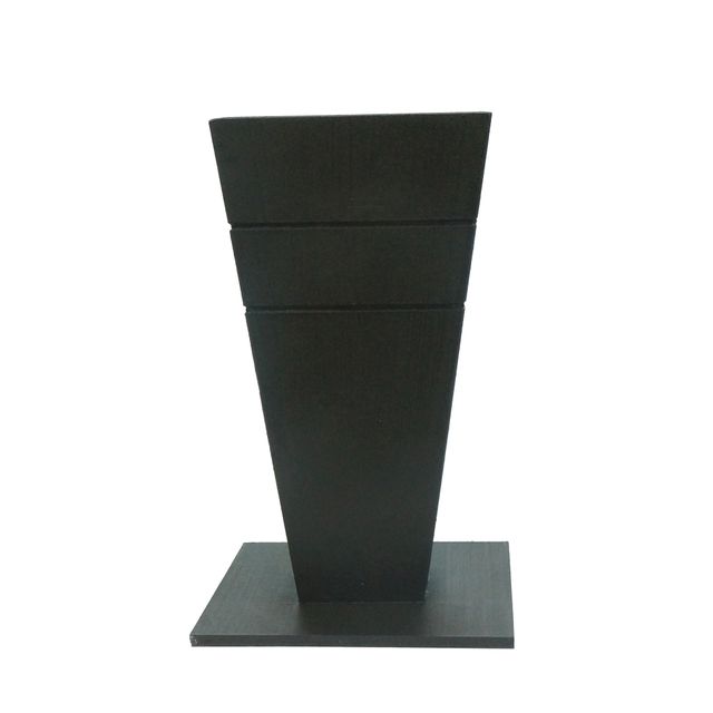 Vaso Tulipa Marrom 26cm Vaso Tulipa Marrom 26cm