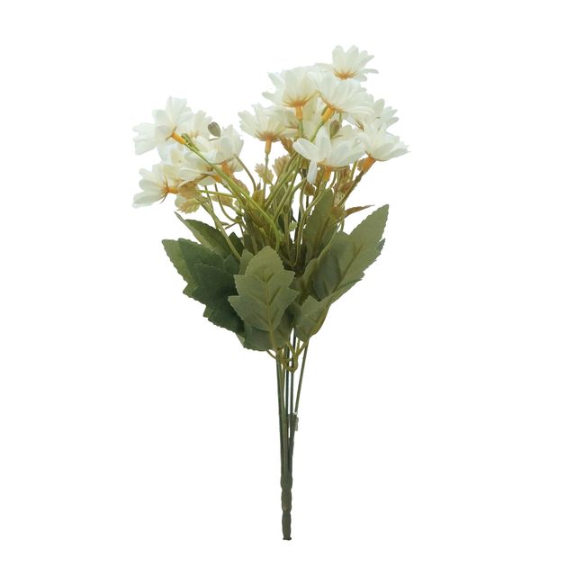 Buquê de Margarida Branco 36cm