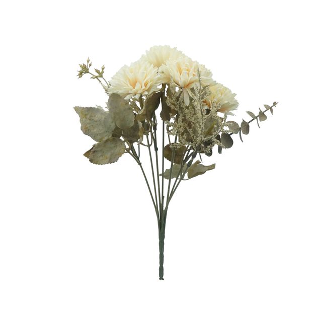 Buquê de Crisântemo Branco c/4 botões Buquê de Crisântemo Branco c/4 botões