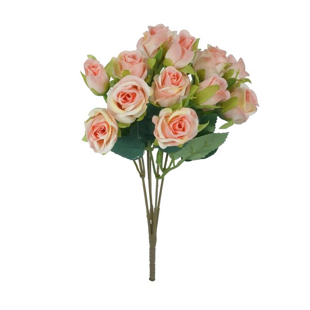 Buquê de Rosas Rosa Claro 28cm Buquê de Rosas Rosa Claro 28cm