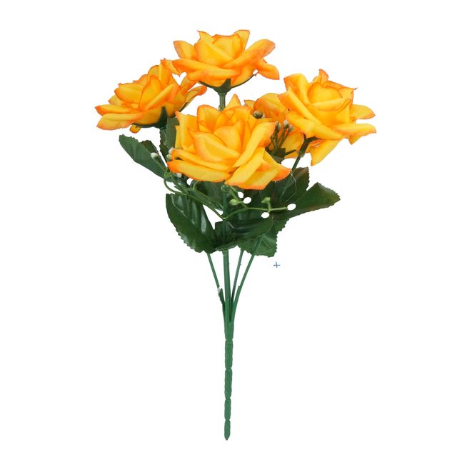 Buquê de Rosas Amarelo com Laranja Buquê de Rosas Amarelo com Laranja