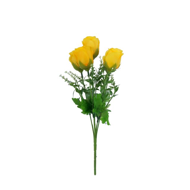 Buquê de Rosa Amarela Básica Buquê de Rosa Amarela Básica