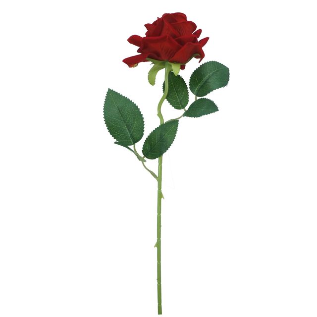 Botão de Rosa Vermelho 50cm Botão de Rosa Vermelho 50cm