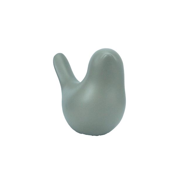 Pássaro Decorativo Cinza Pássaro Decorativo Cinza