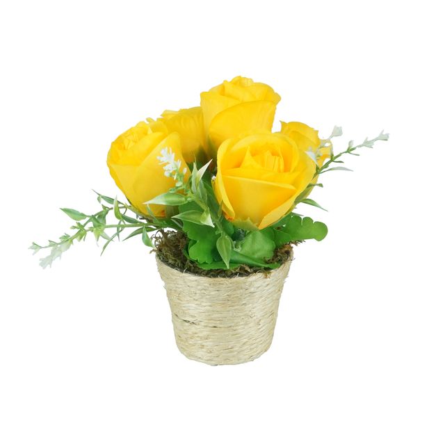 Arranjo Floral Rosas Amarela Arranjo Floral Rosas Amarela